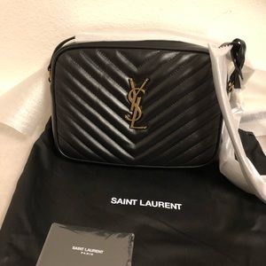 💕SOLD💕BRAND NEW YSL MEDIUM LOU CAMERA IN BLACK